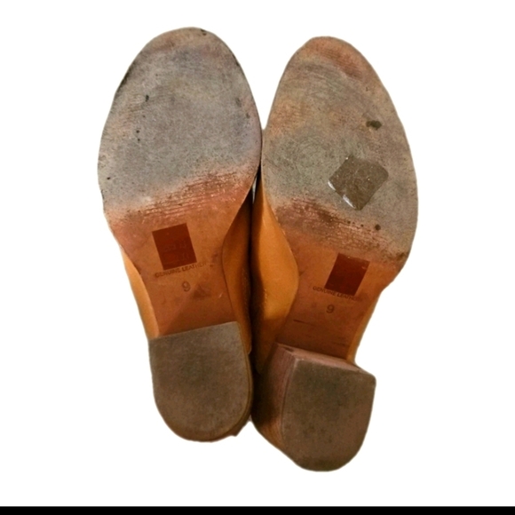 Madewell Womens Tan The Harper Classic Minimalist Slip On Leather Mule 9 - Picture 6 of 15